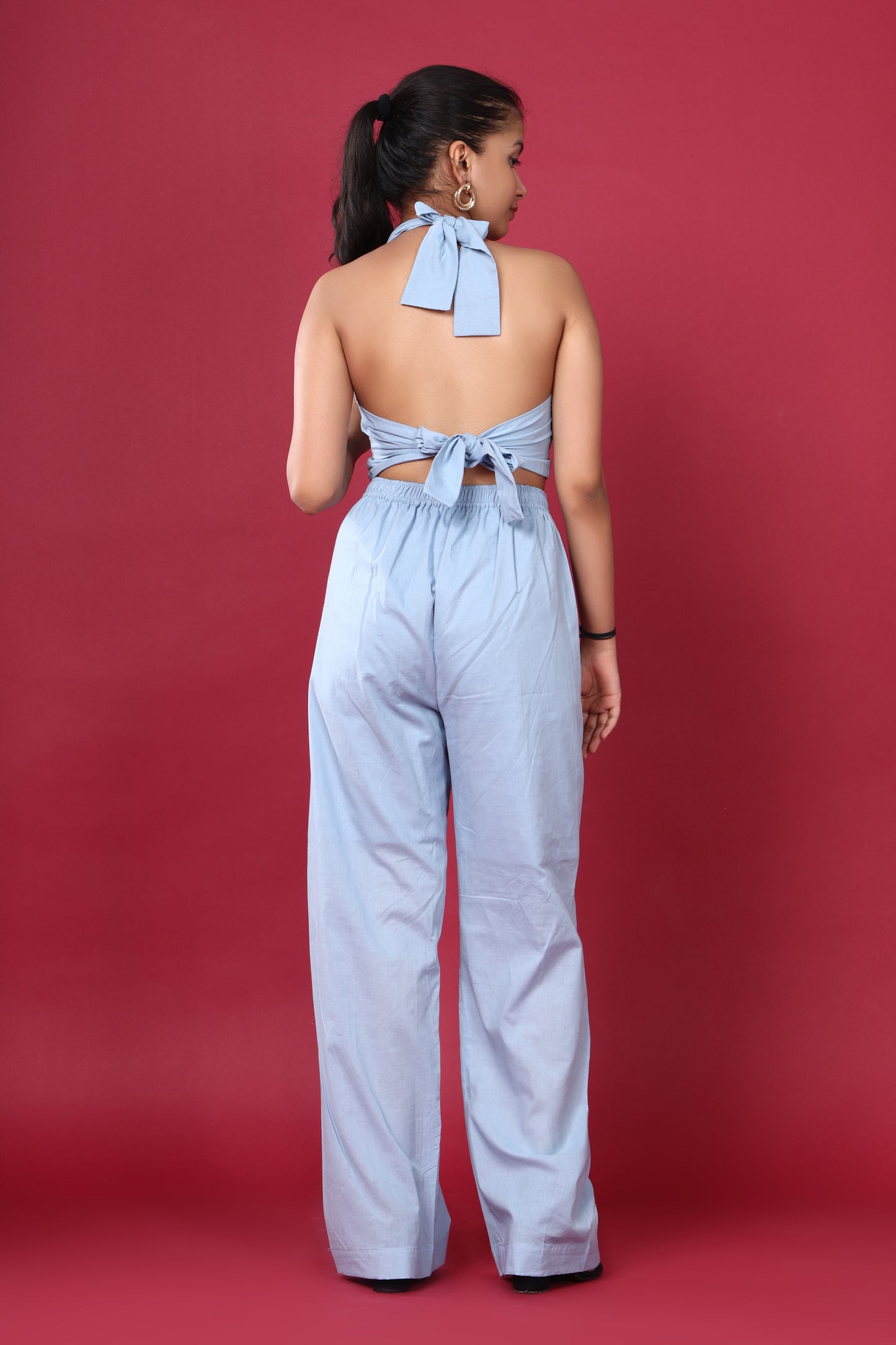 Misty Blue Co-ord Set