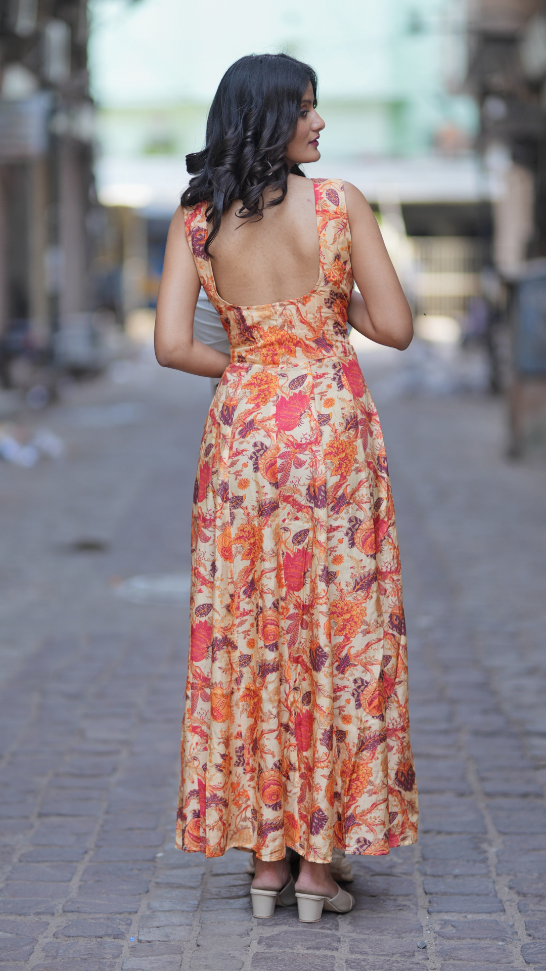 Autumn Breeze Long Dress